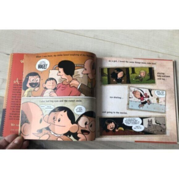 Anne Frank Kids Book Hard Cover New - Picture 5 of 9